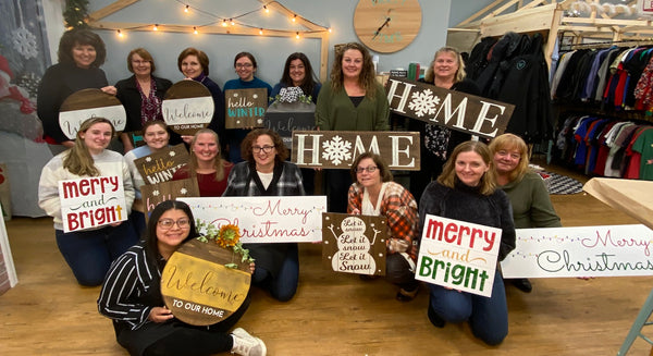11/14/25 6PM Choose Your Project or Design Your Own Words on Wood Party