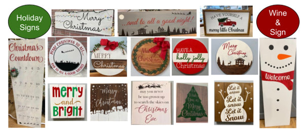 11/8/25 1pm Holiday Sign Party