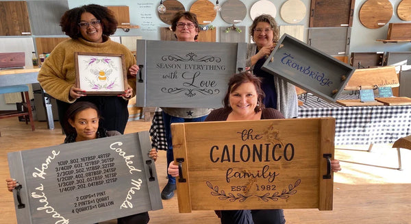 8/1/26 4pm Choose Your Design Words on Wood Workshop