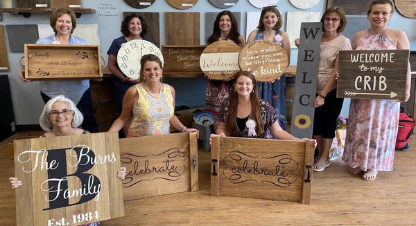 8/8/26 1pm Choose Your Design Words on Wood Workshop