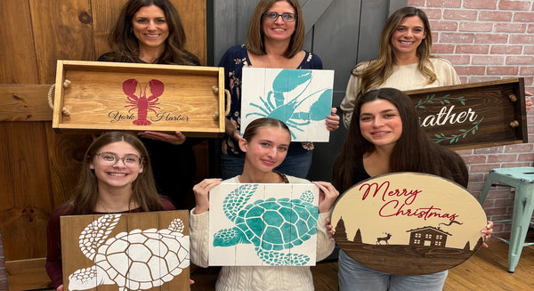 8/1/26 1pm Choose Your Design Words on Wood Workshop