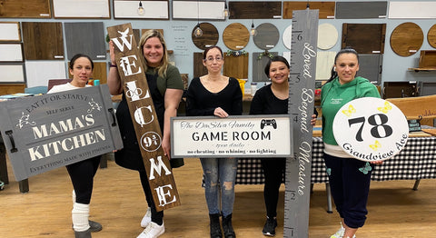 10/24/25 6PM Choose Your Project or Design Your Own Words on Wood Party