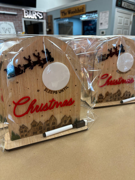 Christmas Countdown Sign
