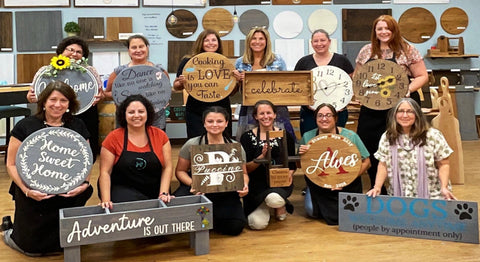 10/22/23 4pm Dance Connection Words on Wood Fundraiser