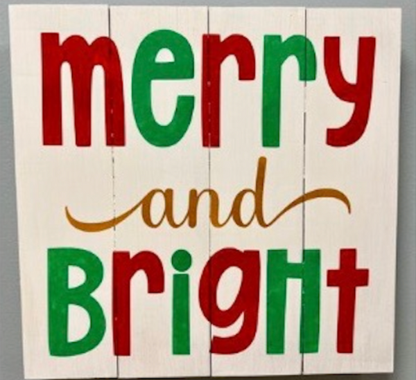 7/16/26 6pm Christmas in July Sign Workshop