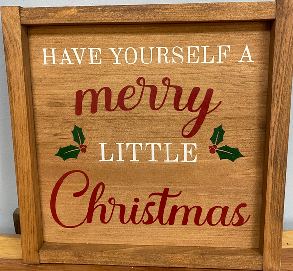 7/16/26 6pm Christmas in July Sign Workshop