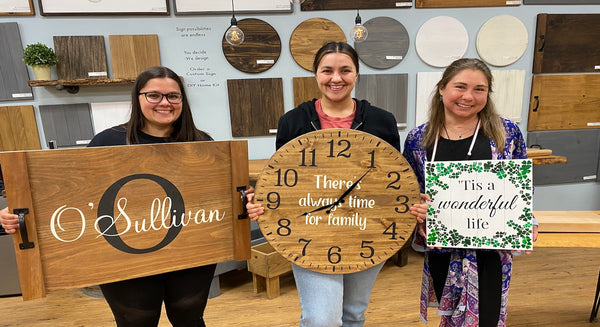 1/24/26 4PM WORDS ON WOOD DIY WORKSHOP