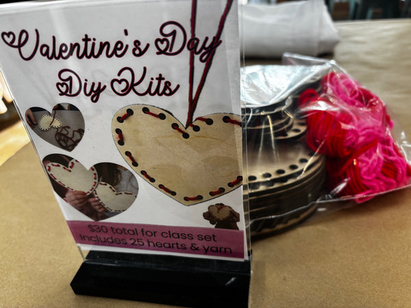 Valentine's Day DIY Kit Class Set