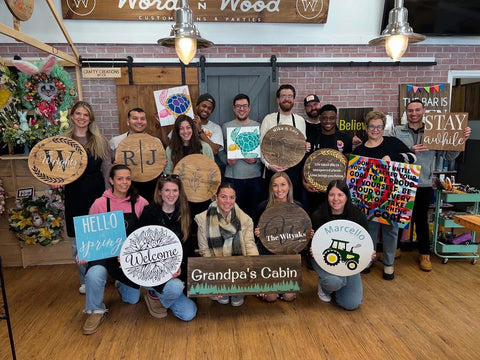 10/18/25 1PM Choose Your Project or Design Your Own Words on Wood Party