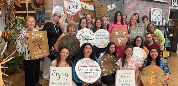 6/28/26 11am Choose Your Design Words on Wood Workshop