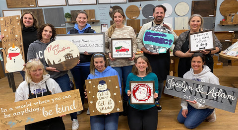 11/15/25 4PM Choose Your Project or Design Your Own Words on Wood Party