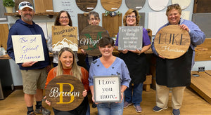 10/25/25 4PM Choose Your Project or Design Your Own Words on Wood Party