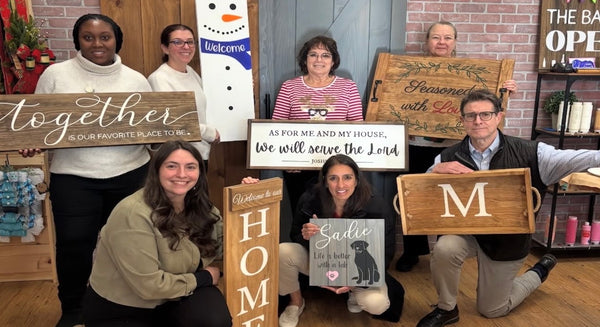 7/17/26 6pm Choose Your Design Words on Wood Workshop