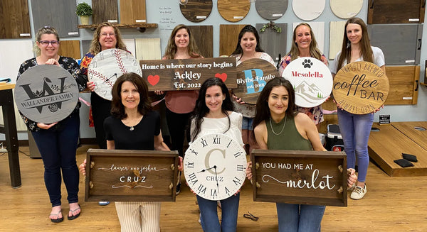 7/25/26 1pm Choose Your Design Words on Wood Workshop