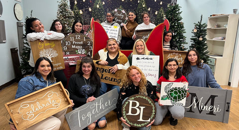 12/19/25 6PM Choose Your Project or Design Your Own Words on Wood Party