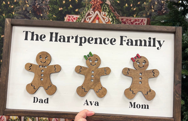 11/20/25 6pm Gingerbread Sign Workshop
