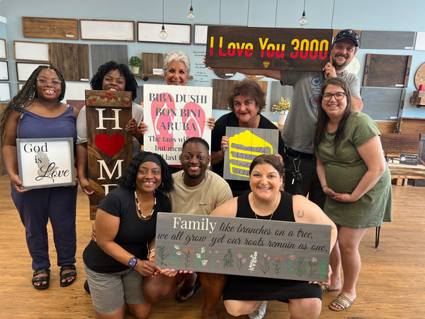 7/11/26 1pm Choose Your Design Words on Wood Workshop
