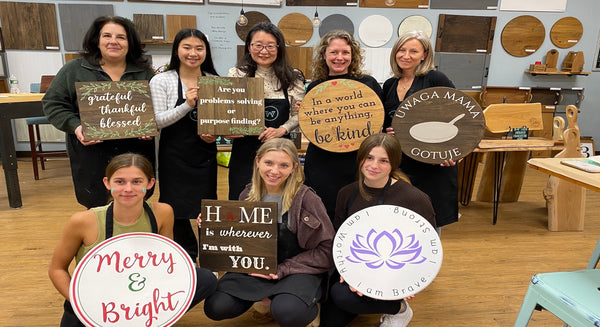 9/3/26 6pm Choose Your Design Words on Wood Workshop