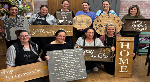 3/12/26 6pm Choose Your Project Words on Wood Party