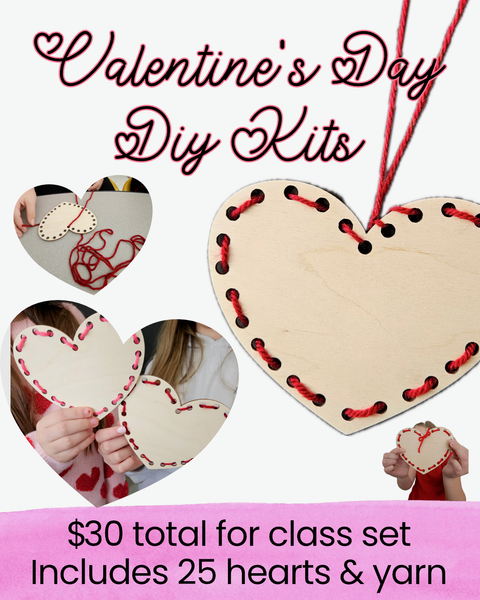 Valentine's Day DIY Kit Class Set